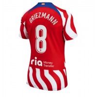 Atletico Madrid Antoine Griezmann #8 Fotballklær Hjemmedrakt Dame 2022-23 Kortermet